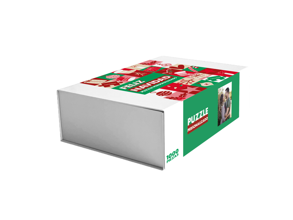 Puzzle Personalizable 1000 Piezas (50 X 70 Cm) Navidad