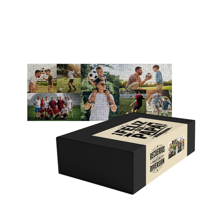 Puzzle Personalizable Dia Del Padre Panorámico