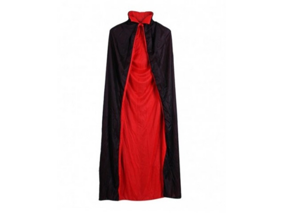 CAPA NEGRA CON ROJO 140 CM