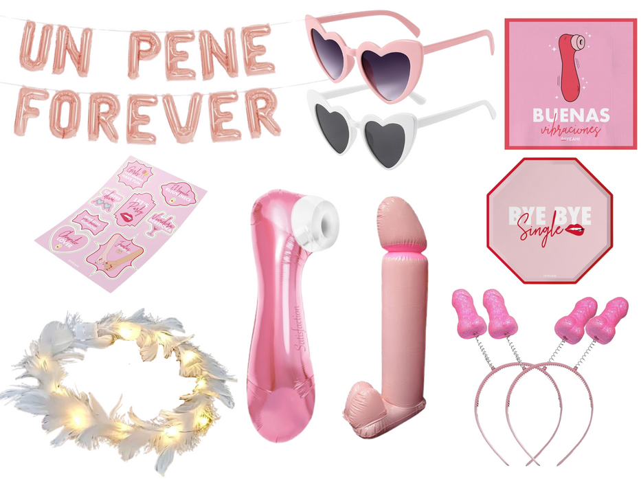 Nuevo Pack Premium Despedida De Soltera - 10 Invitadas