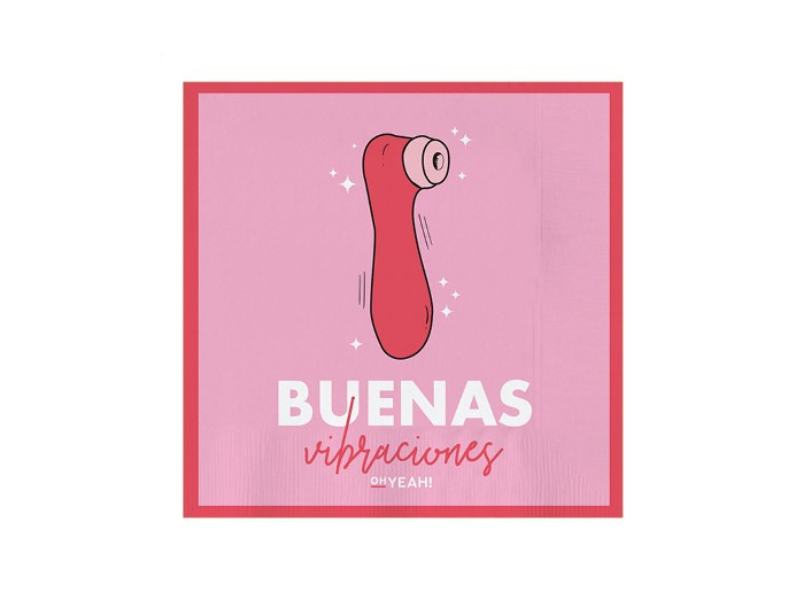 Servilleta Buenas Vibraciones - 30 Unidades