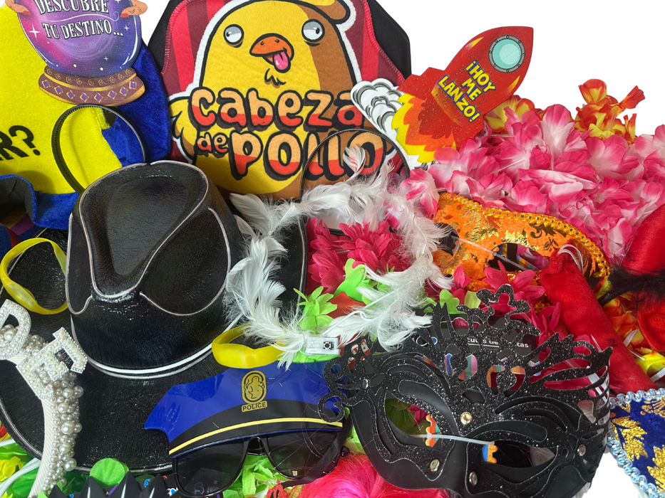 Nuevo Pack De Cotillón Premium Para Matrimonio - 50 Invitados