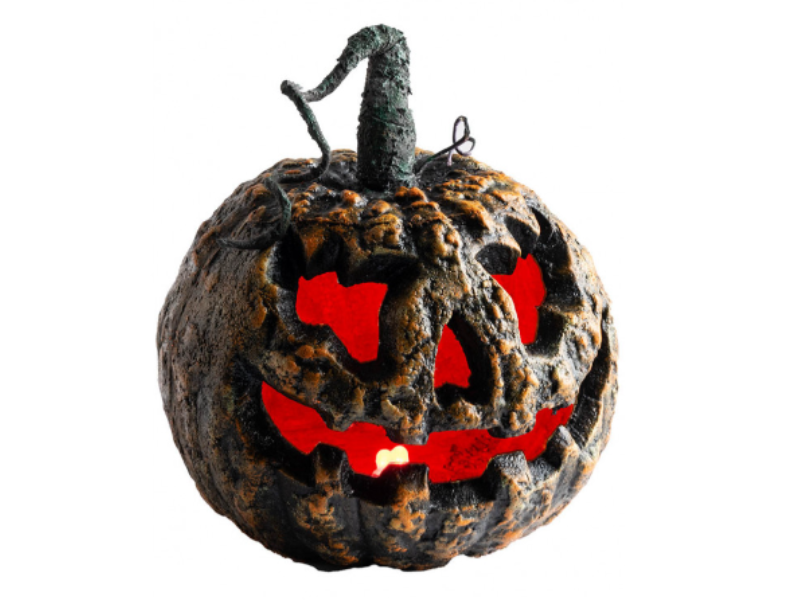 Calabaza Led Oscura 20X21 Cm