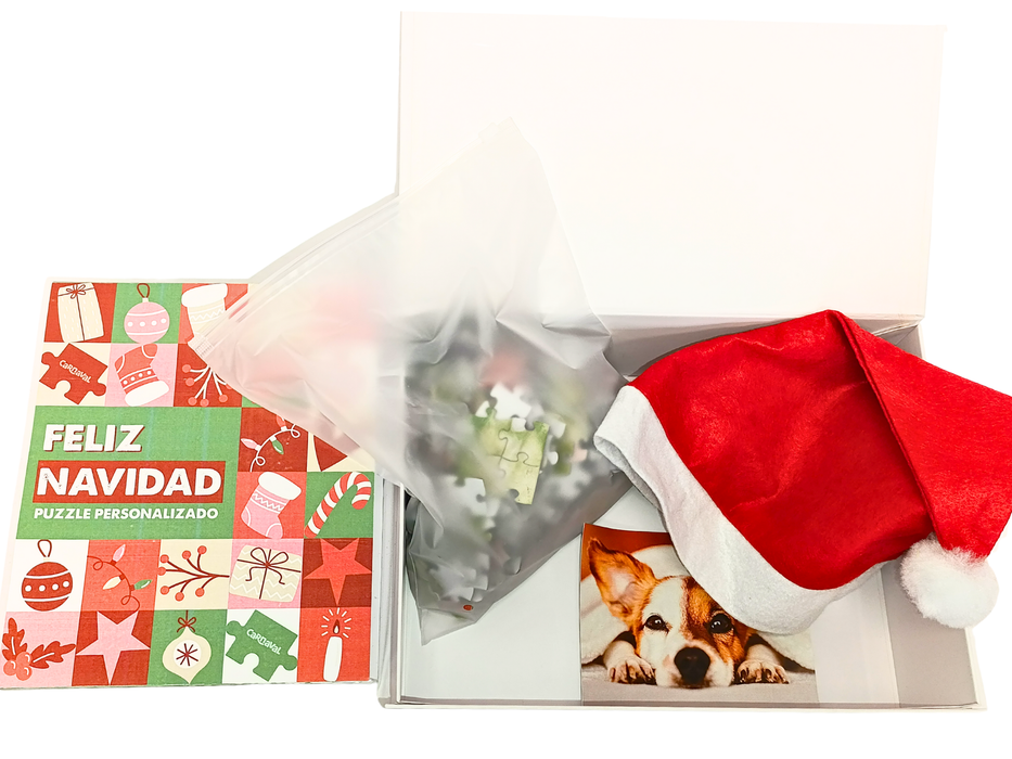 Puzzle Personalizable De 500 Piezas (46 X 61 cm) Navidad