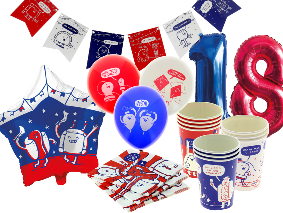 Pack Full Decoración Fiestas Patrias