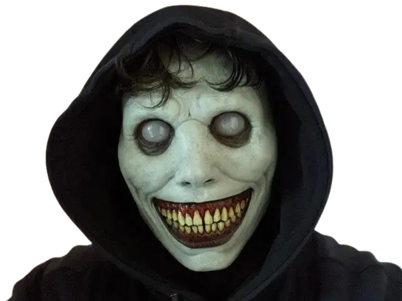 Máscara de Demonio ojos Blancos