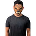 Máscara facial de látex de hombre lobo con colmillos (vista 2)