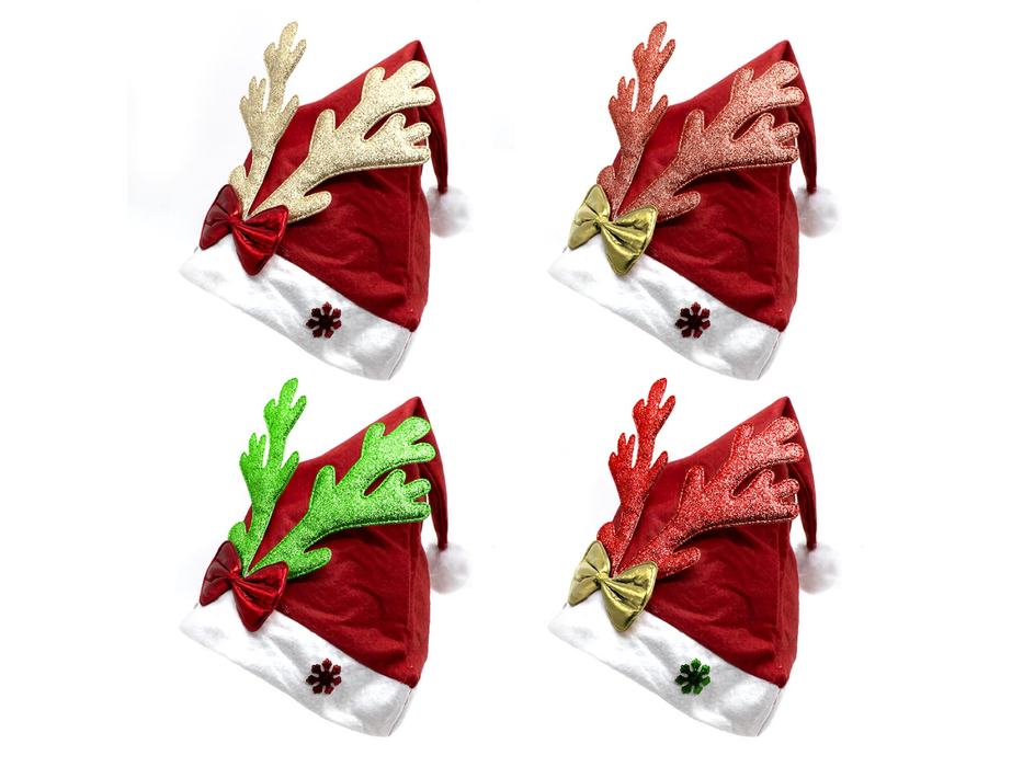 Gorro Pascuero Reno Glitter