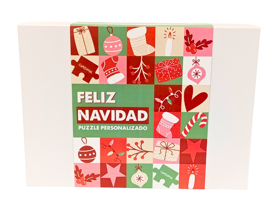 Puzzle Personalizable De 500 Piezas (46 X 61 cm) Navidad