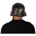 Máscara de látex de soldado zombie 1945 con casco y rostro ensangrentado (vista 3)