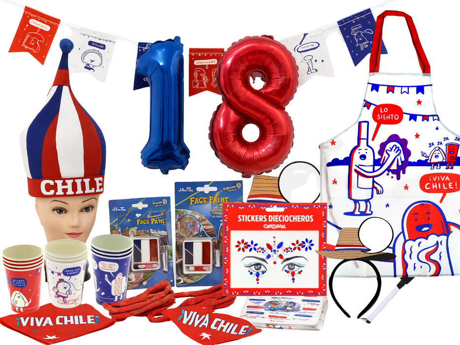 Pack Dieciochero - Decoración y Accesorios