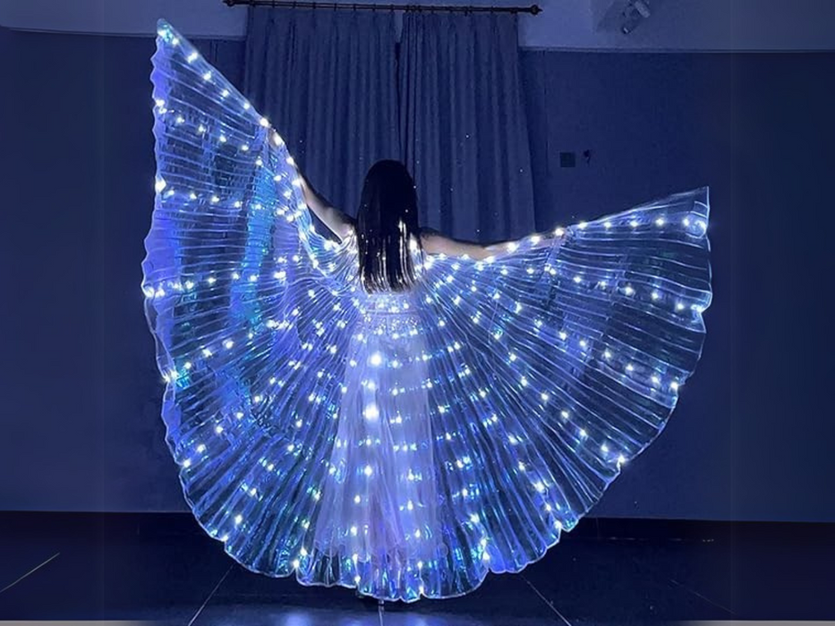 Alas Luminosas LED Para Novia