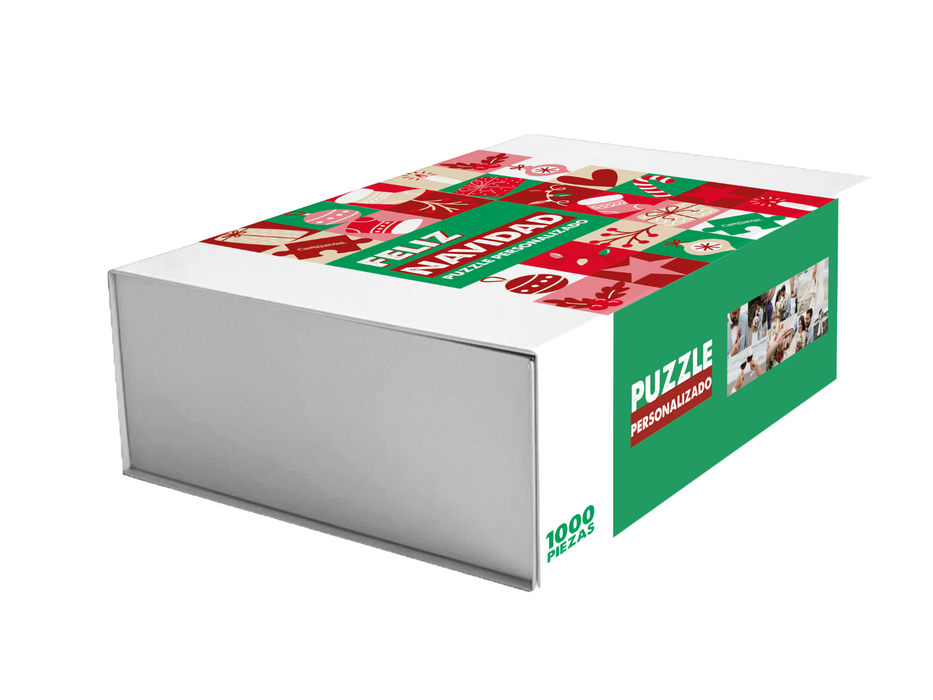 Puzzle Personalizable PANORÁMICO 1000 Piezas (98 X 38 cm) Navidad