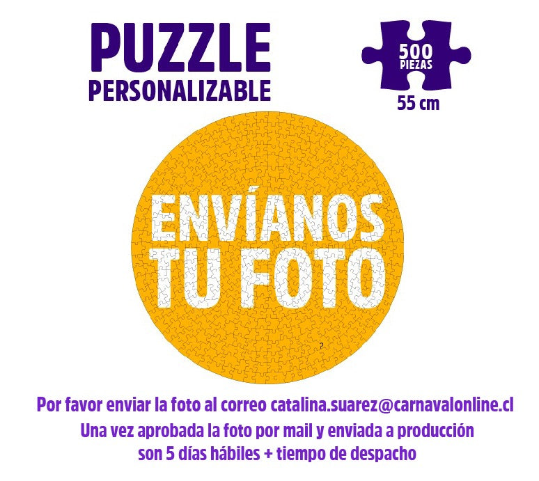 Puzzle Personalizable Redondo