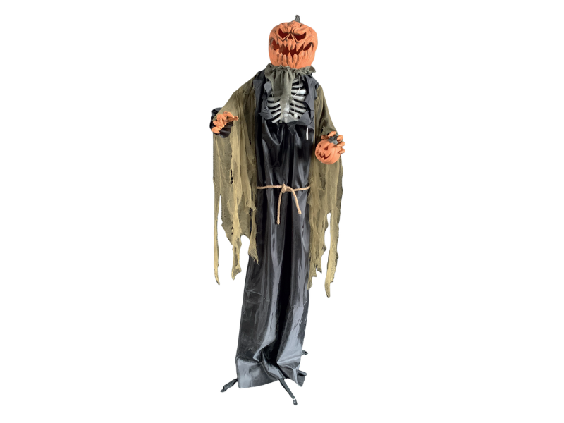 Hombre Calabaza Animado 210 Cm