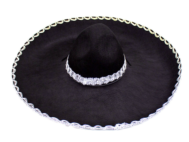 Sombrero Mexicano Negro