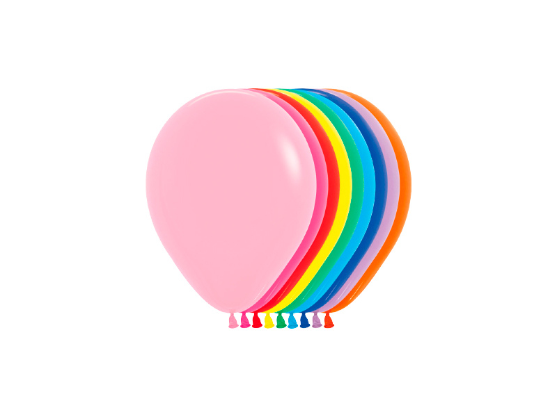 Globo Sempertex R5 Surtido Multicolor X 50 Unidades