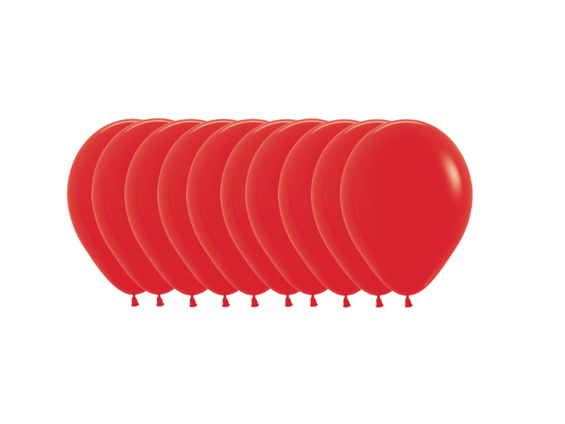 Globo Sempertex R9 Fashion Rojo X 50 Unidades