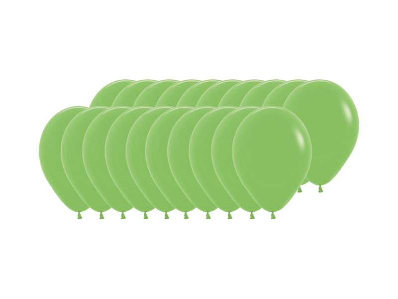 Pack 200 Globos Sempertex R9 Fashion Verde Lima