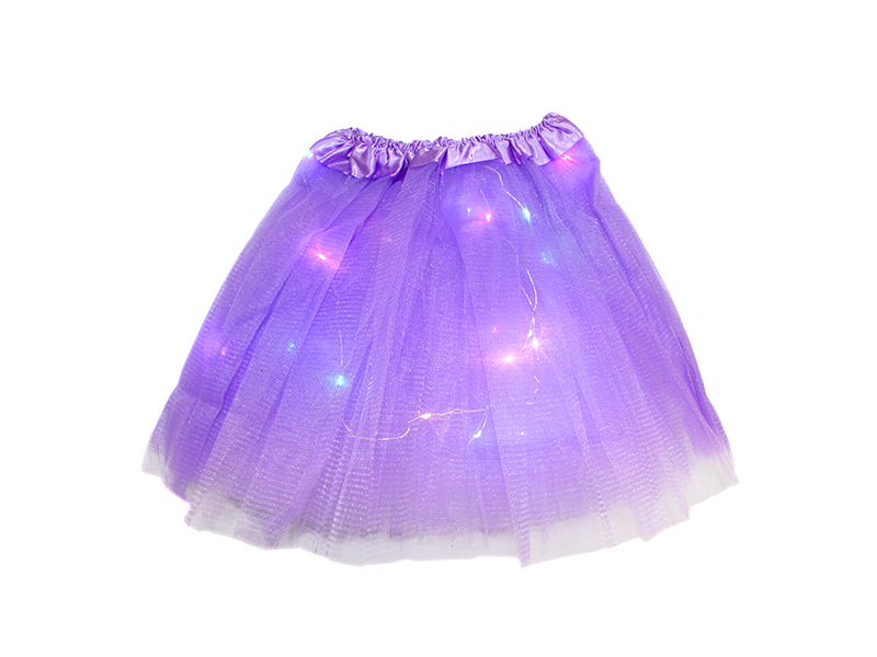 Tutu 30Cm Led Lila