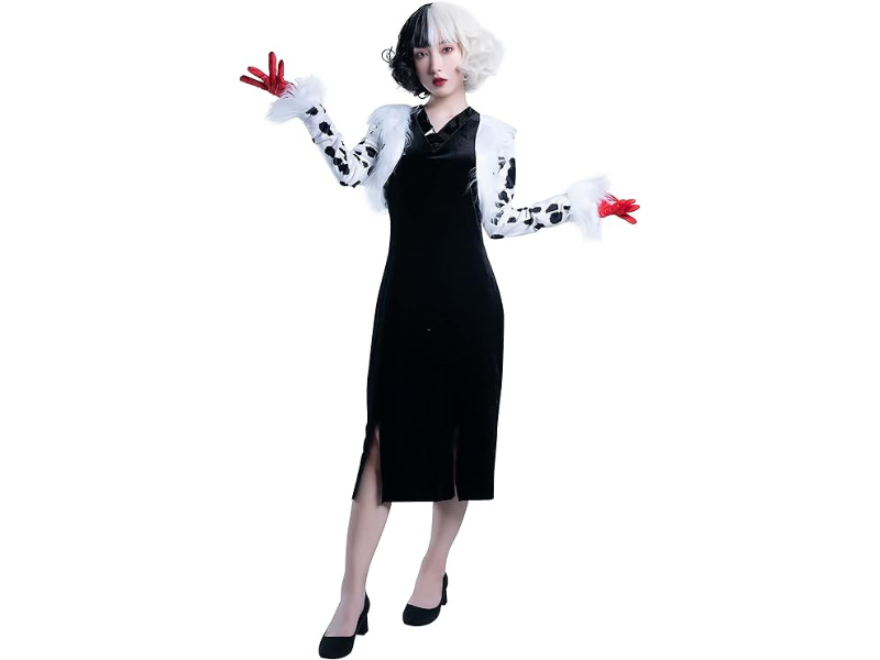 Disfraz Cruella De Vil Deluxe Mujer