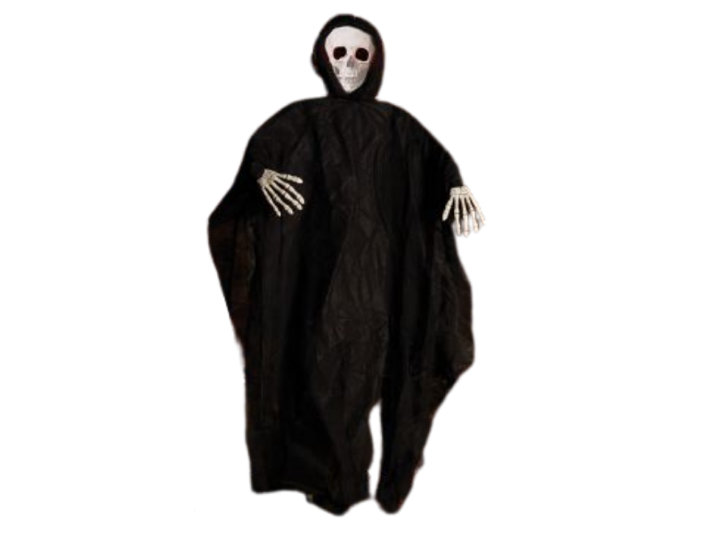 Deco Colgante Halloween 91Cm Cara Blanca