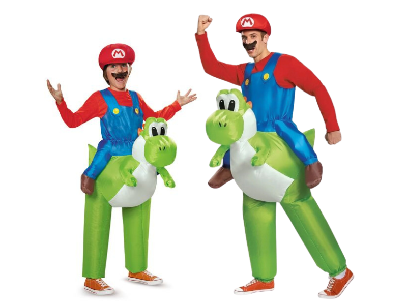 Disfraz Inflable Mario Riding Yoshi