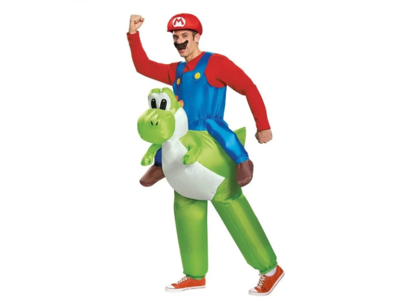 Disfraz Inflable Mario Riding Yoshi