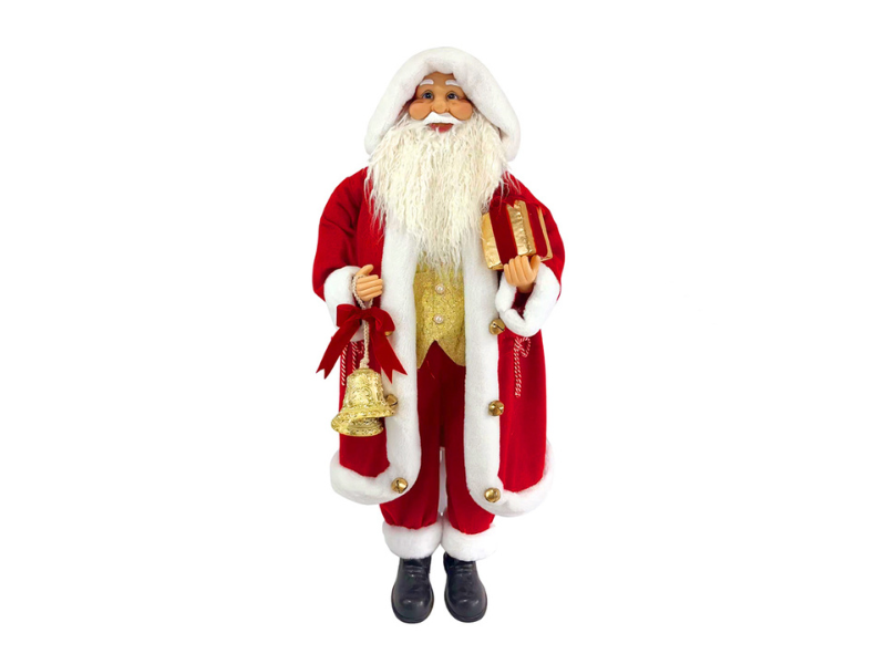 Animatronics Santa Con Campana 115Cm