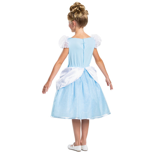 Disfraz de Cenicienta para niña, vestido celeste Classic de Disguise (vista 2)