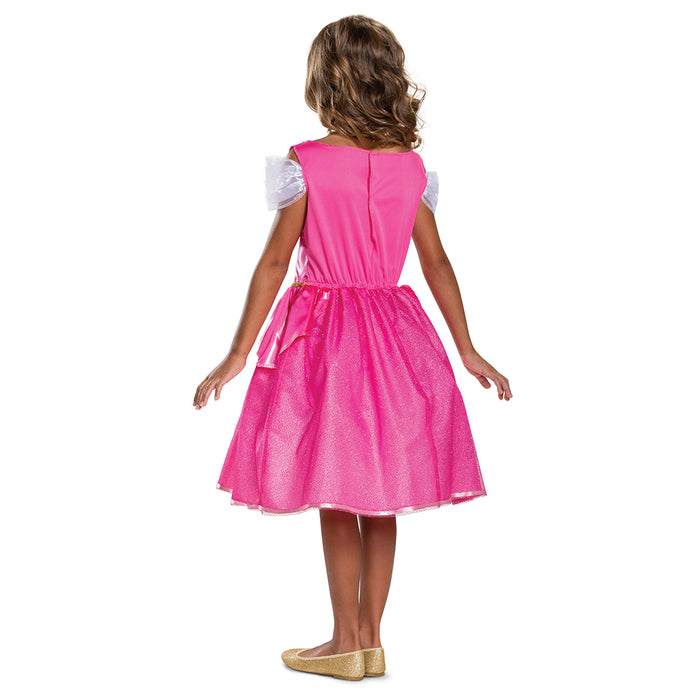 Disfraz de Aurora La Bella Durmiente para niña, vestido rosado Classic de Disguise (vista 2)