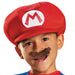 Disfraz de Mario Bros para niño, enterito azul y rojo con gorro y bigote (vista 2)