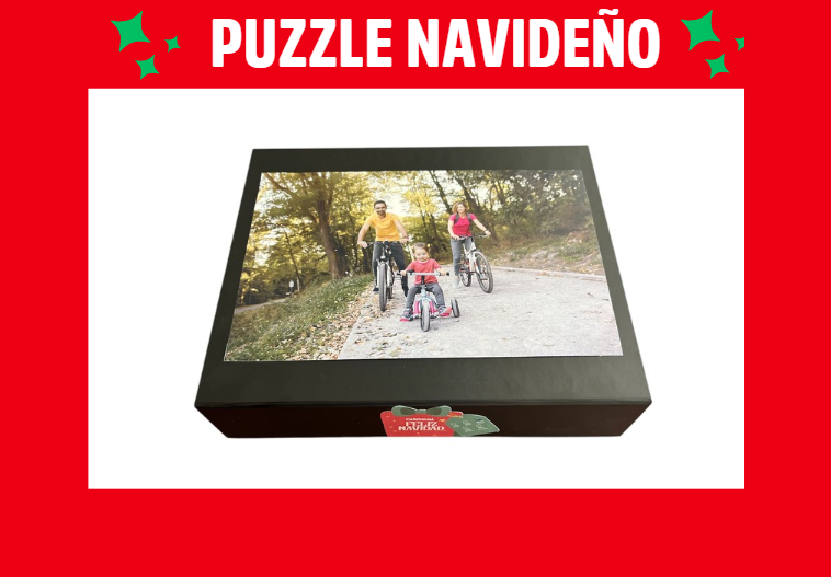 Puzzle Personalizable Panorámico 1000 Piezas (98 X 38 cm) Navidad