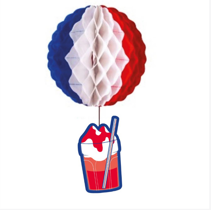 Decoración De Papel Colgante Terremoto Fiestas Patrias