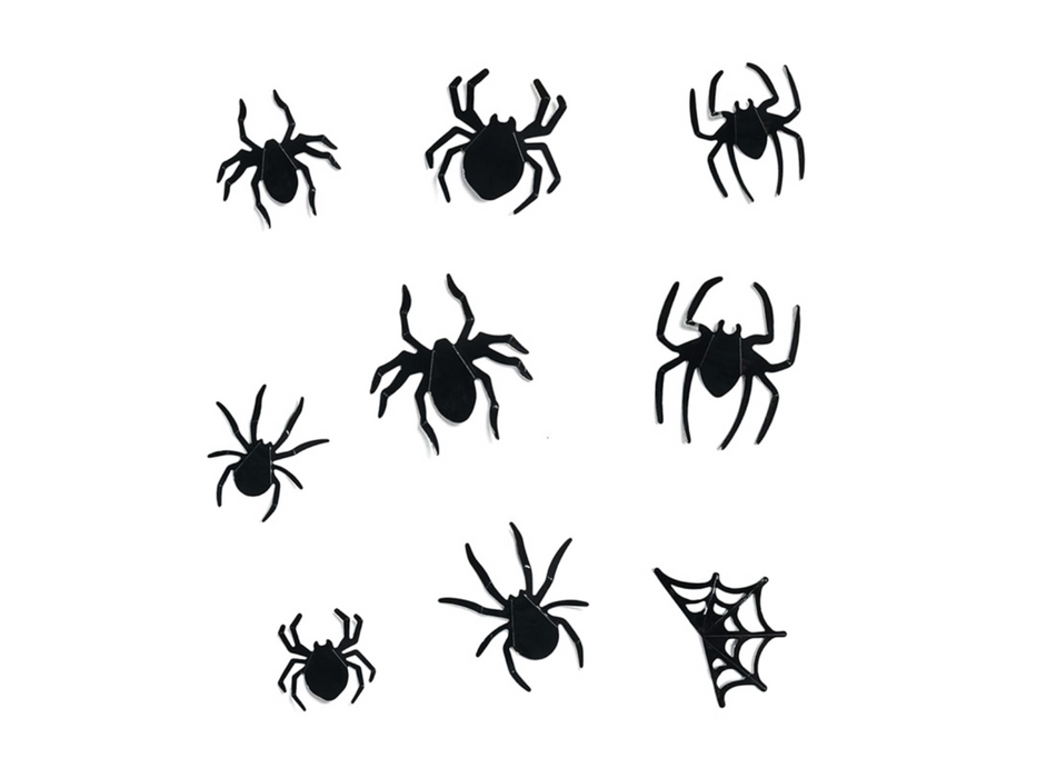 Decoración Arañas X9 Pcs