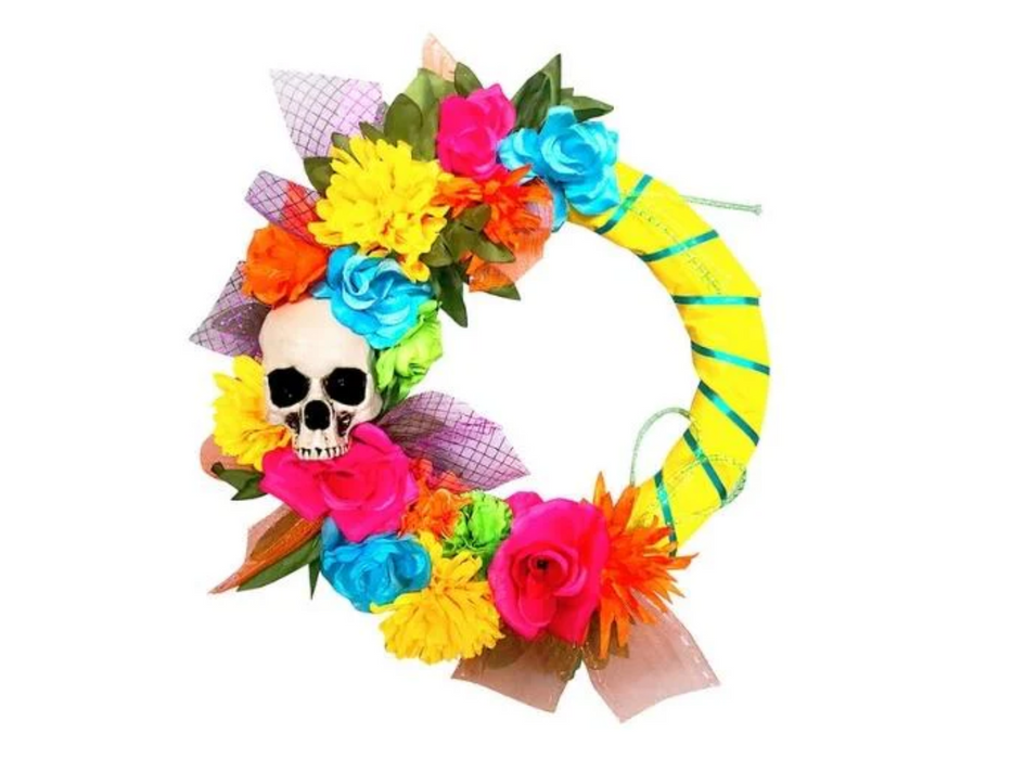 Decoración Mural Floreado Catrina