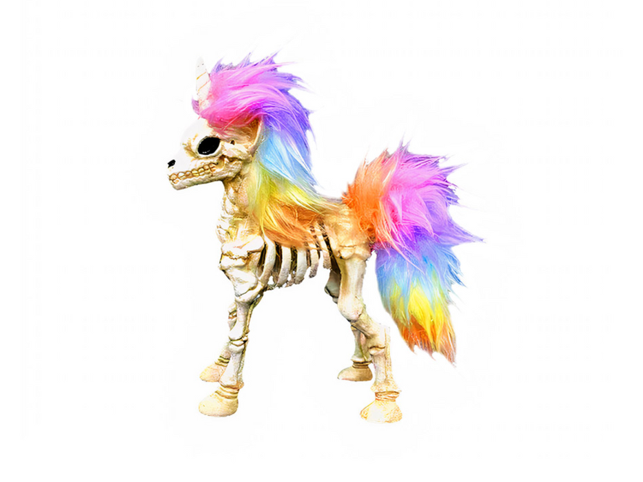 Esqueleto Unicornio 20Cm