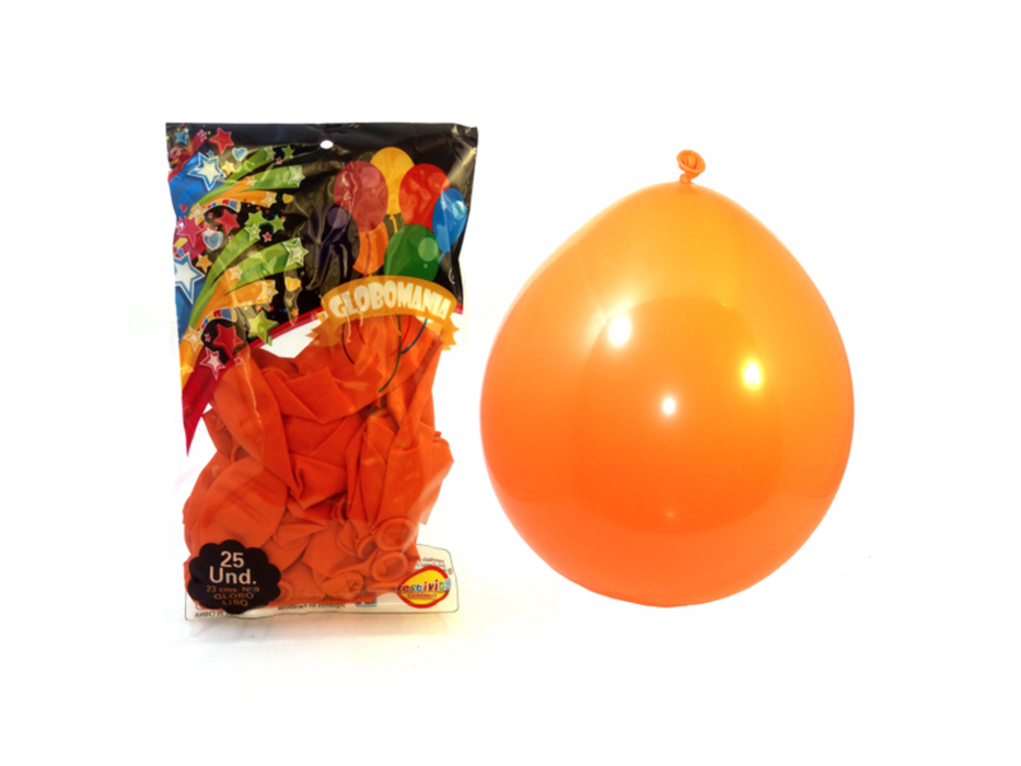 Globo 09 Standard Naranjo X25Uni