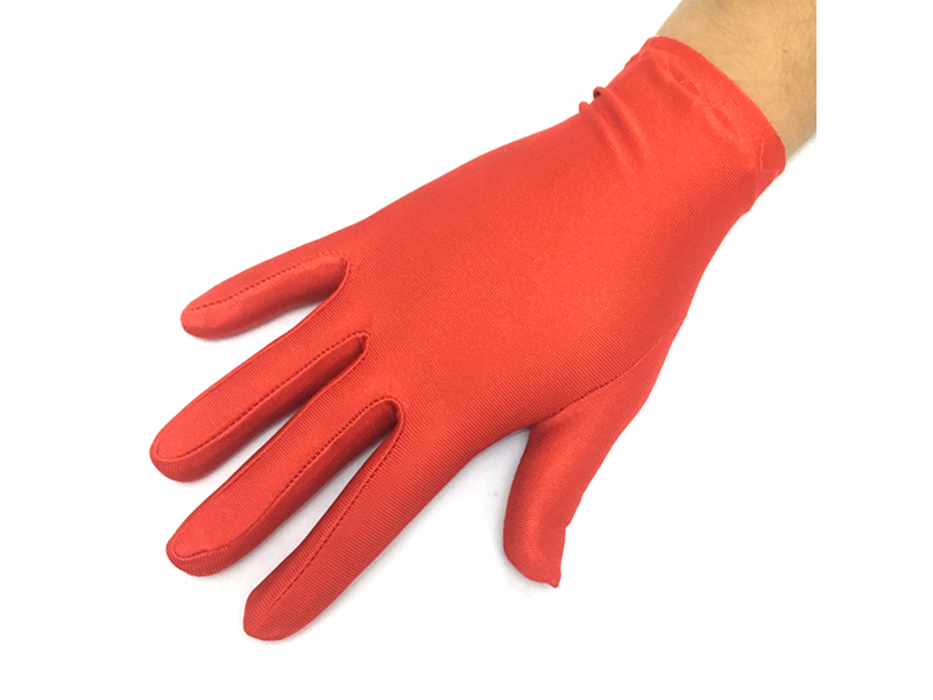 Guante Liso 21 Cm Rojo X1Par