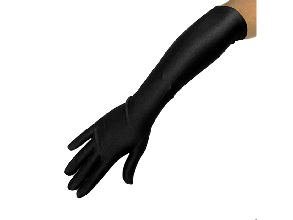 Guante Liso 45 Cm Negro X1Par