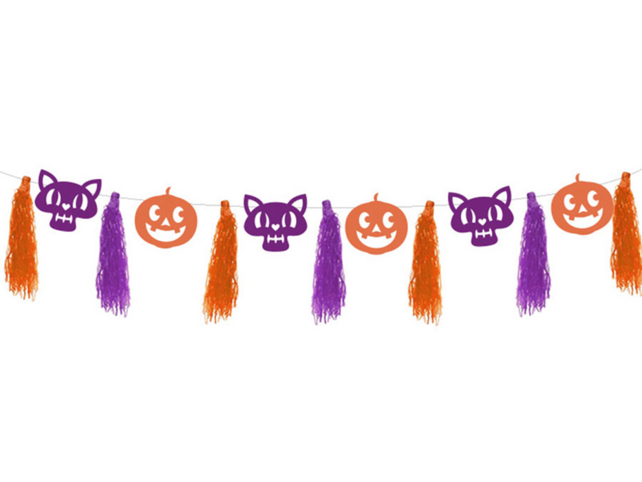 Guirnalda Gato Calabaza 2.5M