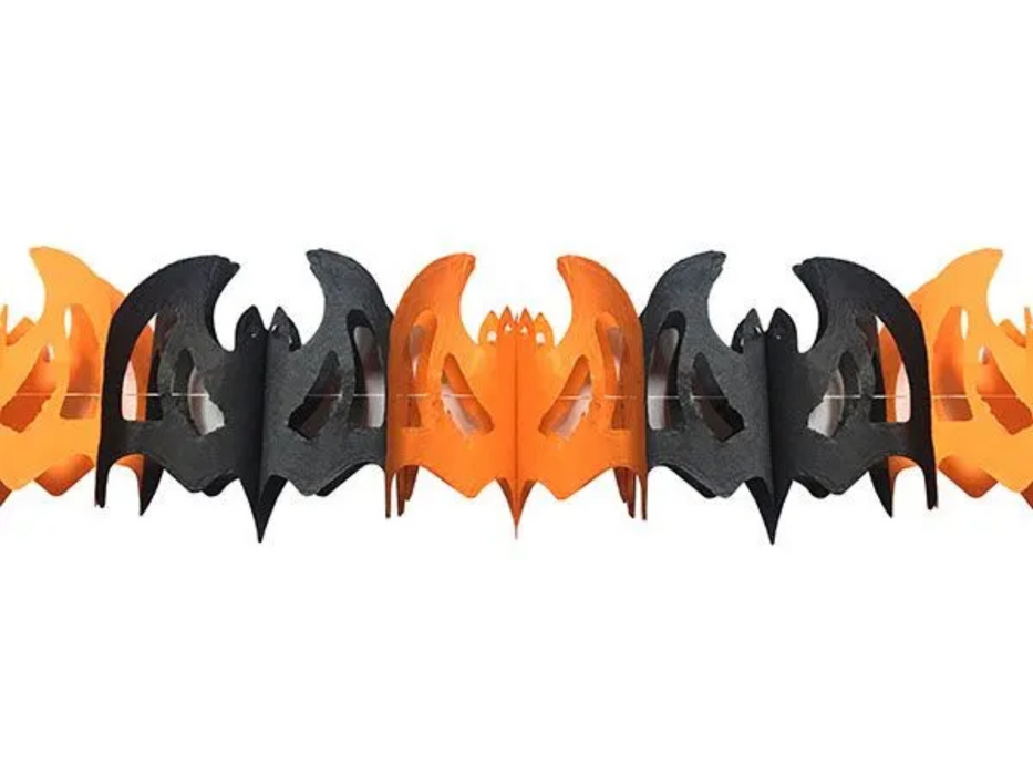 Guirnalda Halloween  Murcielagos X2M
