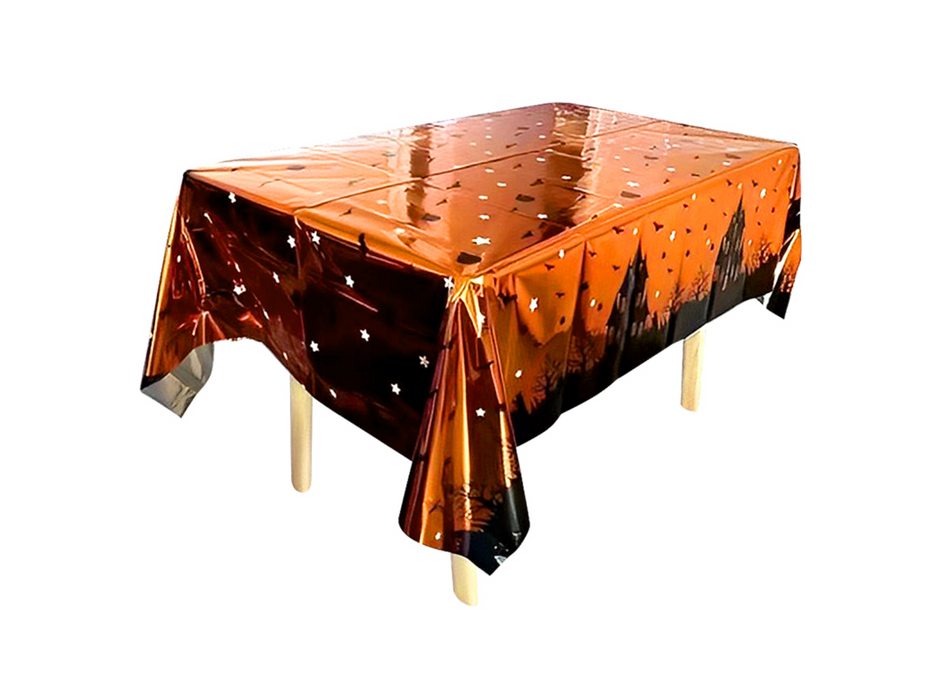 Mantel Halloween Casa Embrujada 137X183 Cm