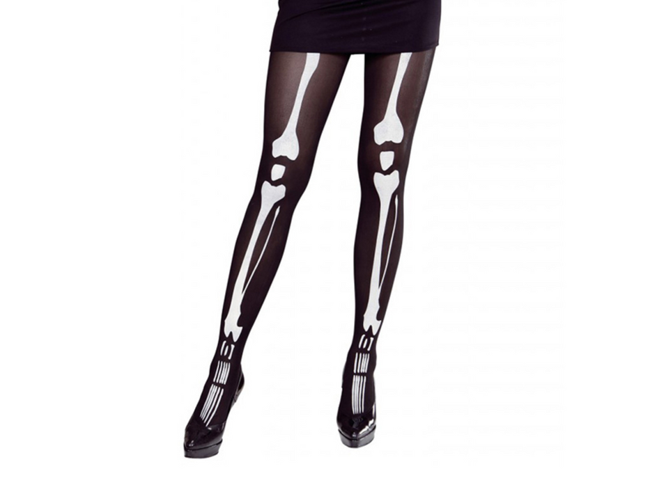 Panty Negro Esqueleto