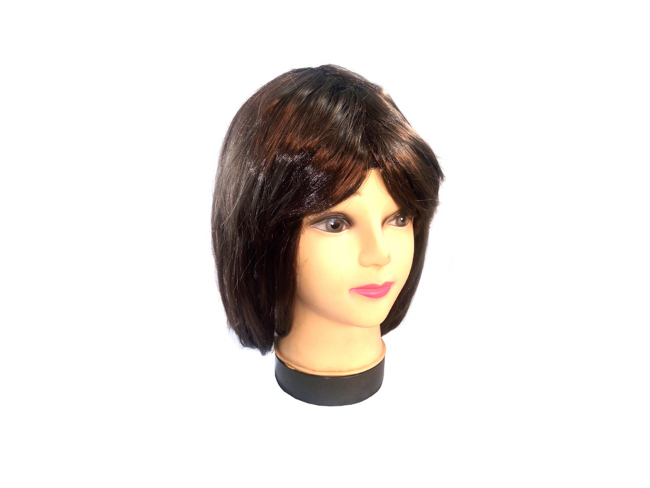 Peluca Corta 32Cm Café