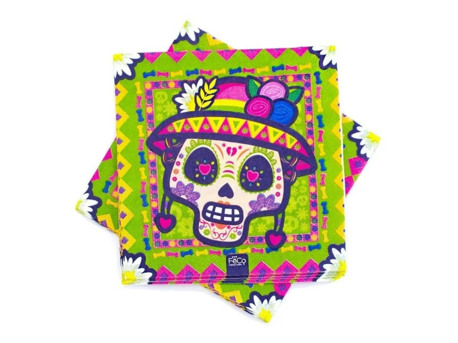 Servilletas Catrina 25X25 Pcs X1