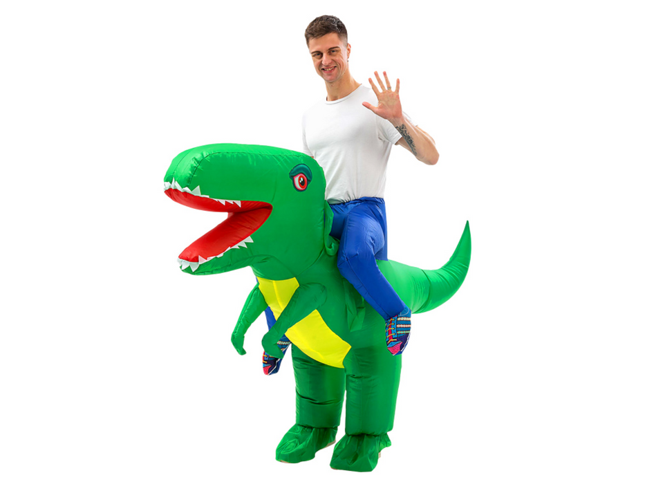 Disfraz Adulto Inflable Dino Ride 160-190Cm