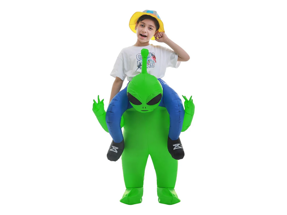 Disfraz Infantil Inflable Alien Ride 120-150Cm