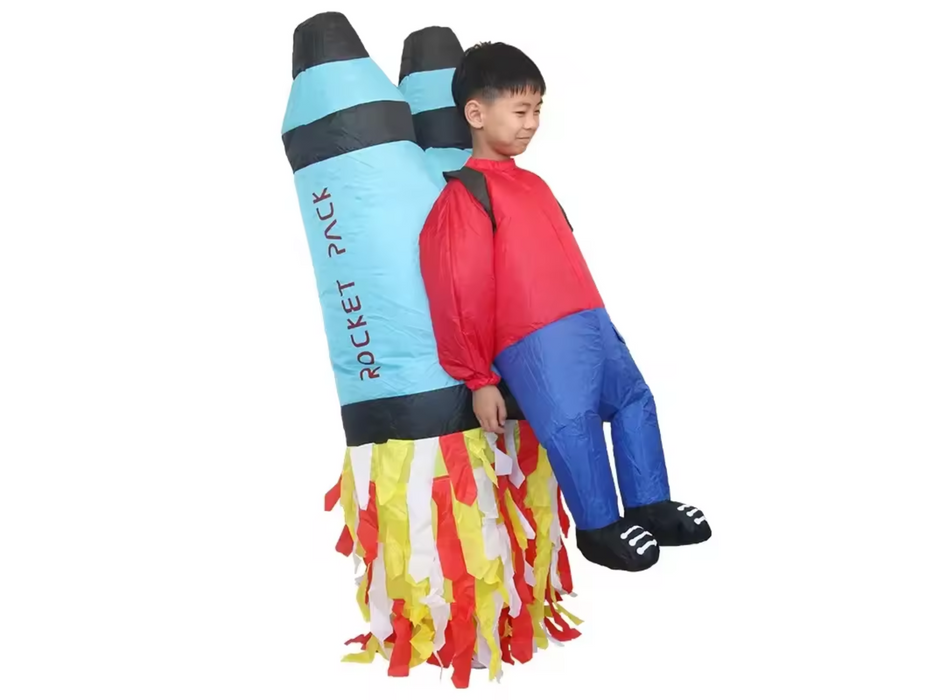 Disfraz Infantil Inflable Rocket 120-150Cm