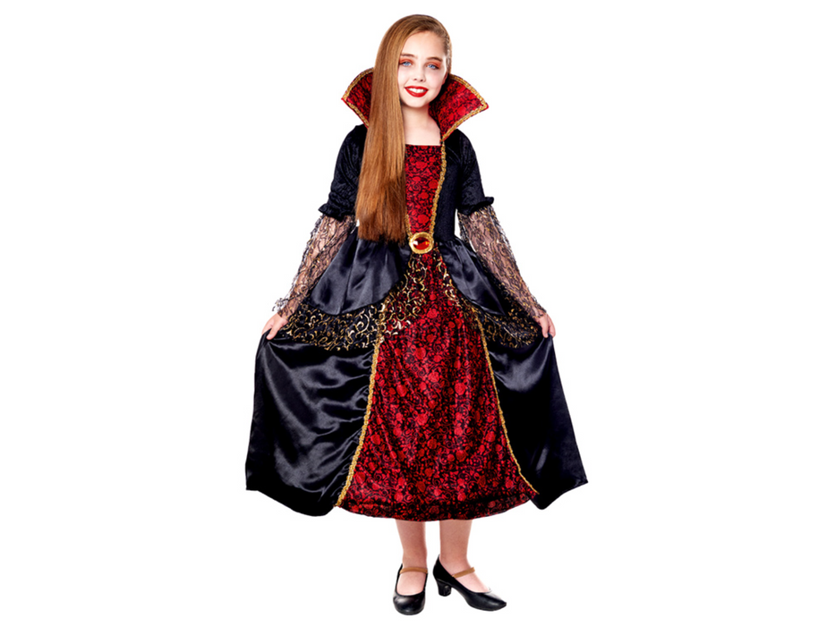 Disfraz Vampiresa Gotica Niña